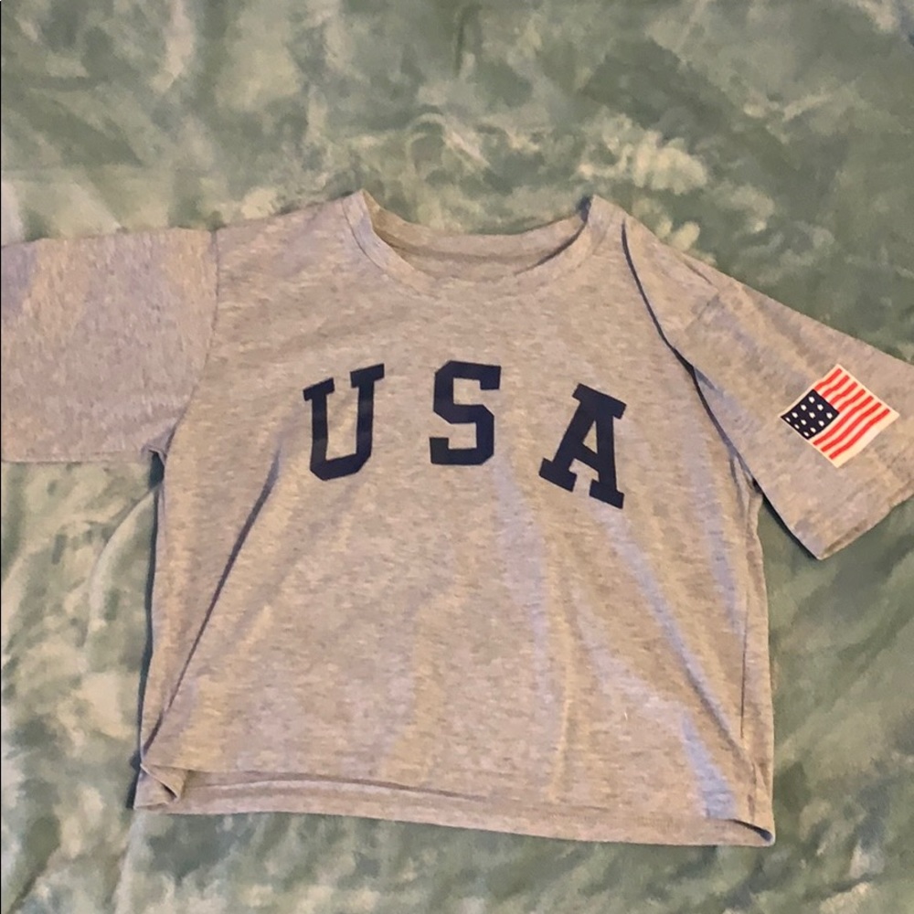 USA Crop top